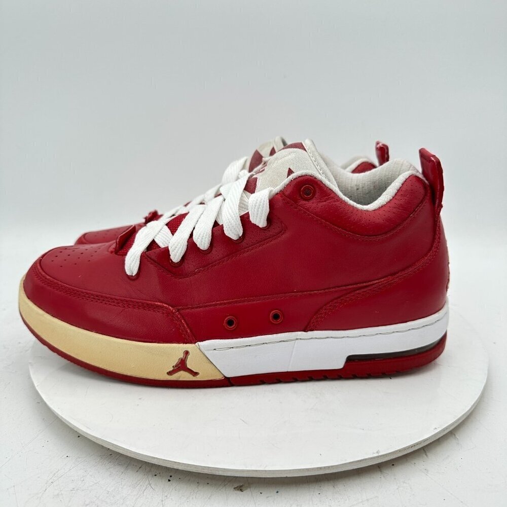 Nike Air Jordan Flipsyde Men Size 9.5 323100-601 Red White Low Basketball Shoes